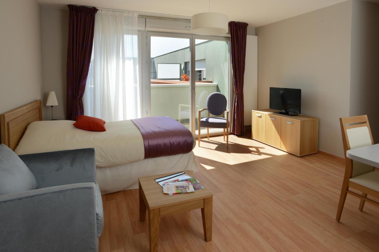 Domitys La Rose Du Beffroi Aparthotel Maizières-lès-Metz Quarto foto